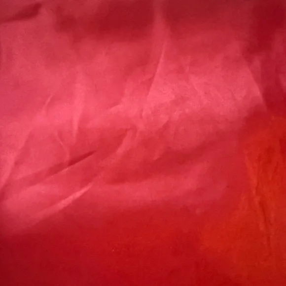 y2k Vintage Gillian O’Malley Red Slip Dress Satiny Silky Midi Cowl neck XL - Picture 8 of 9